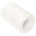vidaXL Lodné lano biele 2 mm 25 m polypropylén
