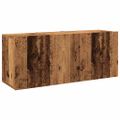 TV Skrinka vidaXL Nástenná Old Wood 100x30x41 cm