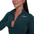 Dámsky športový top Ignite Dark Green - GymBeam, veľkosť L, veľkosť oblečenia L