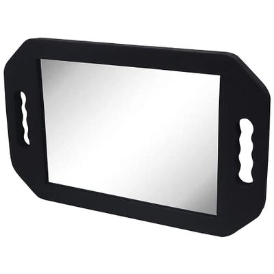 Kadernícke zrkadlo s molitanovým rámom BARBER Foam back mirror