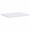 vidaXL Penový matrac biely 180x210 cm 7 zón tvrdosť 20 ILD