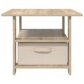 vidaXL Konferenčný stolík Sonoma dub 77 x 55 x 42 cm Kompozitné drevo