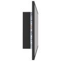vidaXL Kúpeľňové LED zrkadlo sivé 80x8,5x37 cm akryl