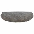 vidaXL Umývadlo 40x12 cm, mramor, čierne