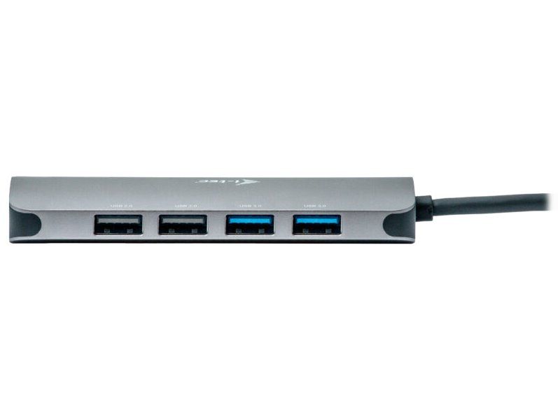 i-tec USB-C Metal Nano 2x HDMI Docking Station, PD 100W Dokovacia stanica, USB-C, kompatibilná s Thunderbolt 4, 2× HDMI, 1× RJ-45, 2× USB 3.0, 2× USB 2.0, 2× USB-C, 100W