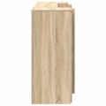 vidaXL Recepčný stôl dub sonoma 200x50x103,5 cm kompozitné drevo