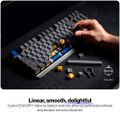 Endorfy mechanická klávesnice Thock V2 TKL / bezdrátová / ARGB /  yellow sw. / USB / US layout Klávesnice, herní, bezdrátová, mechanická, Endorfy Yellow, US layout, TKL, ARGB, hliníková konstrukce, Bluetooth, 2,4GHz, USB, še