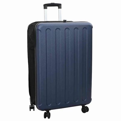 vidaXL Kufor so zámkom Tmavo modrá 50 x 30 x 76 cm ABS plast