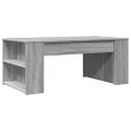 vidaXL Konferenčný stolík sivý dub sonoma 102x55x42cm kompozitné drevo