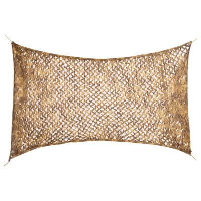 vidaXL Maskovacia sieť s úložným vreckom 292 x 213 cm piesková