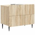 vidaXL Nočný stolík Dub sonoma 62 x 34,5 x 49,5 cm Kompozitné drevo