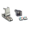 Konektor 8/8 RJ45 cat.6a/7 10Gbit na drôt beznast.