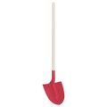 vidaXL Hlava lopaty 4 ks Červená 39,5 x 27,5 cm