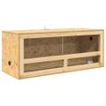 vidaXL Terárium Hnedá 100 x 40 x 90 cm OSB