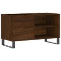 vidaXL Skrinka na platne hnedý dub 85x38x48 cm kompozitné drevo
