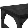 vidaXL Stojan na monitor Čierny dub 85 x 23 x 15,5 cm Kompozitné drevo