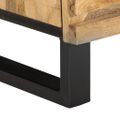 vidaXL Nočný stolík 40x34x46 cm surové masívne mango