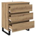 vidaXL Servírovacia skriňa Remeselný dub 60 x 35 x 70 cm