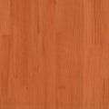 vidaXL Detská vyvýšená posteľ bez matraca, hnedá 90x190 cm, borovica