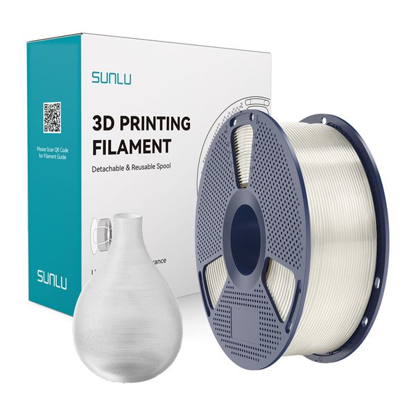 Filament Sunlu PETG (priehľadný)