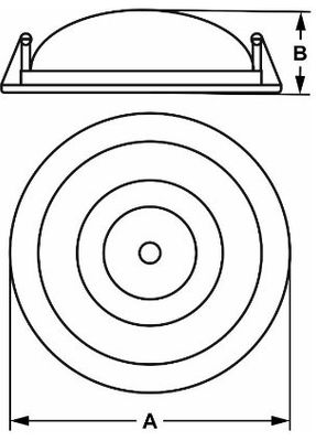 Svietidlo Cassy 5 W + 3 W CW + DW