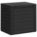 vidaXL Záhradný úložný box antracitový 58,5x46x55 cm polypropylénový