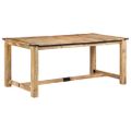 vidaXL Jedálenský stôl 180x90x75 cm masívne mangovníkové drevo