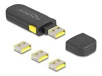 USB Port Blocker Set for USB Type-A fema
