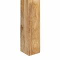 vidaXL Konferenčný stolík 55x55x35 cm masívne mangovníkové drevo
