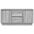 vidaXL TV skrinka s LED svetlami sivá sonoma 100x41x50 cm
