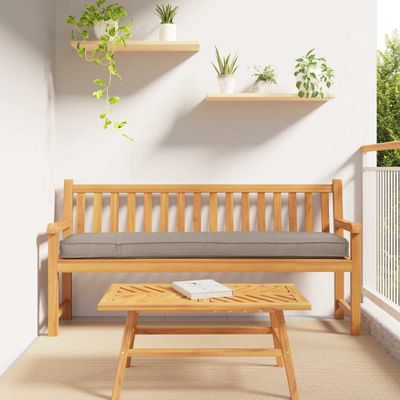 vidaXL Vankúš na palety Sivohnedá 180 x 40 x 8 cm Oxfordská látka