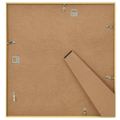 vidaXL Fotorámiky na stenu alebo stôl 10 ks zlaté 20x20 cm MDF