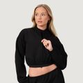 Dámska mikina Zip-Up NEO Black - GymBeam, veľkosť XS