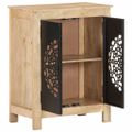 vidaXL Komoda 60x35x75 cm masívne mangovníkové drevo