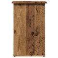 vidaXL Komoda staré drevo 35x35x55 cm kompozitné drevo