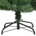 vidaXL Umelý Sklápací Vianočný Stromček Zelená 150 cm PVC a kov