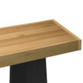 vidaXL Konzolový stolík NOAIN Nohy v tvare A 120x30x75 cm