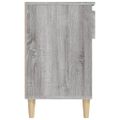 vidaXL Botník sivý dub sonoma 102x36x60 cm spracované drevo