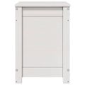 vidaXL Úložný box biely 60x32x45,5 cm masívna borovica
