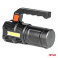LED pracovná baterka 4LED + COB 1200mAh - 03273