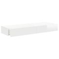 vidaXL TV skrinky s LED svetlami 2 ks lesklé biele 60x35x15,5 cm
