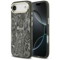 Puzdro Guess Python Pattern MagSafe pre iPhone Air čierne