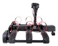 Nosič bicyklov na ťažné zariadenie E-BIKE 3 PREMIUM - 3 elektrobicykle, nosnosť 60 kg, skladací SIXTOL