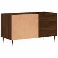 vidaXL Skrinka na platne hnedý dub 85x38x48 cm kompozitné drevo