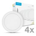 Modee LED Okrúhly LED panel - montovateľný 24W 2640lm neutrálna biela P4 (ML-LPR4000K24WPN)