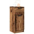 vidaXL Komoda staré drevo 30x30x70 cm spracované drevo