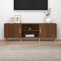 vidaXL TV skrinka hnedý dub 150x30x50 cm spracované drevo