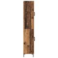 vidaXL Highboard 2 ks Staré drevo 69,5 x 34 x 180 cm Kompozitné drevo