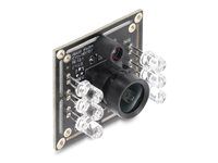 Delock - Bezpečnostná kamera - doska - čiernobiely - 0,92 MP - 1280 x 720 - pevné ohnisko - USB 2.0 - DC 5 V