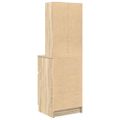 vidaXL Nočný stolík dub sonoma 39x35x125 cm spracované drevo
